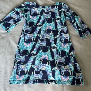 Girls Lilly Pulitzer Dress, size 6-7.